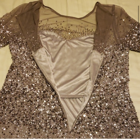 Full length sequin ombre gown - Picture 10 of 11